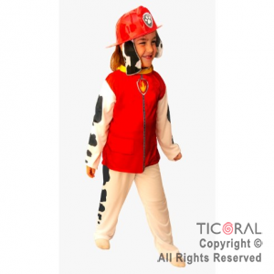 DISFRAZ PAW PATROL MARSHALL NI�O CAND TALLE 1 X 1